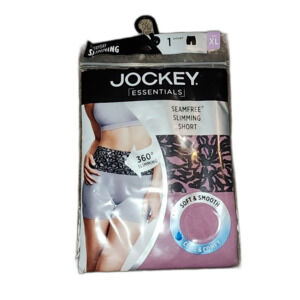 Jockey Essentials Women's Seamfree Slimming Short, Cooling Shapewear,Size XL